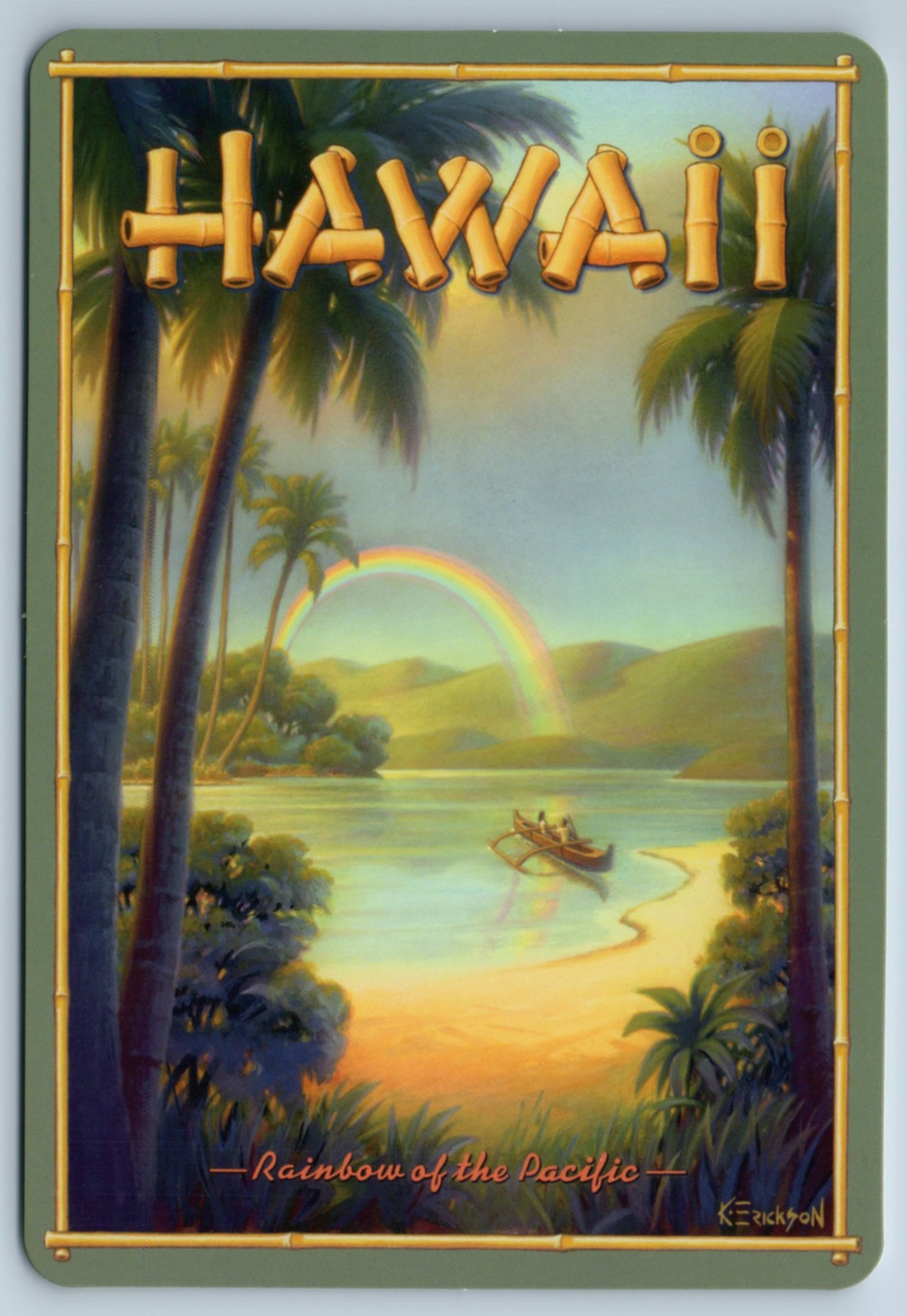 Aloha Hawaii - Waikiki - Vintage Hawaiian Art - Box Set of 10 Hawaii Postcards