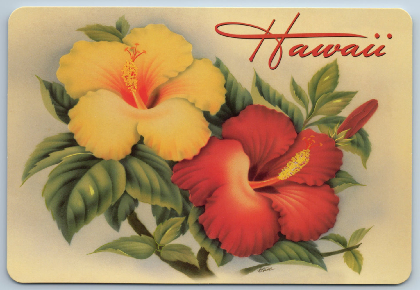 Aloha Hawaii - Waikiki - Vintage Hawaiian Art - Box Set of 10 Hawaii Postcards