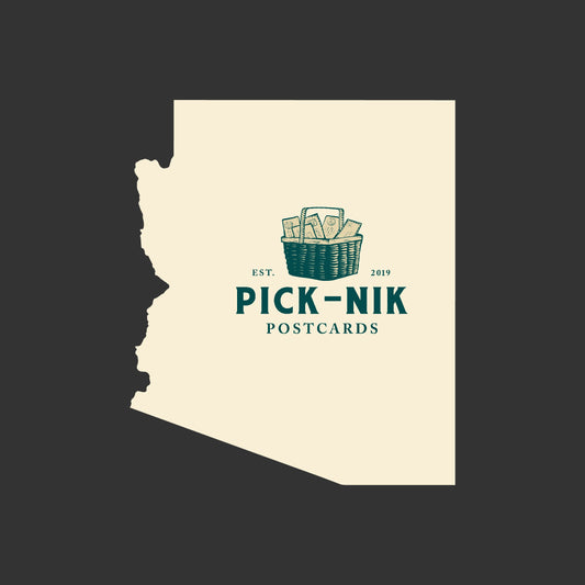 Arizona Pick-Nik Basket Surprise Unused 4X6 Postcards