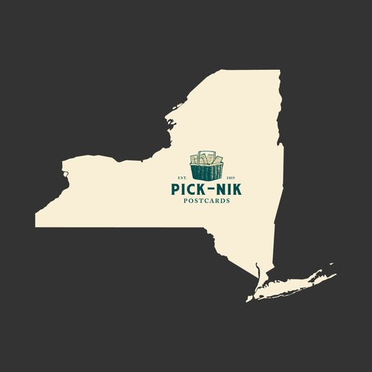 New York Pick-Nik Basket Surprise Unused 4X6 Postcards