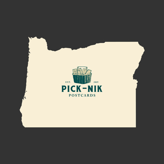 Oregon Pick-Nik Basket Surprise Unused 4X6 Postcards