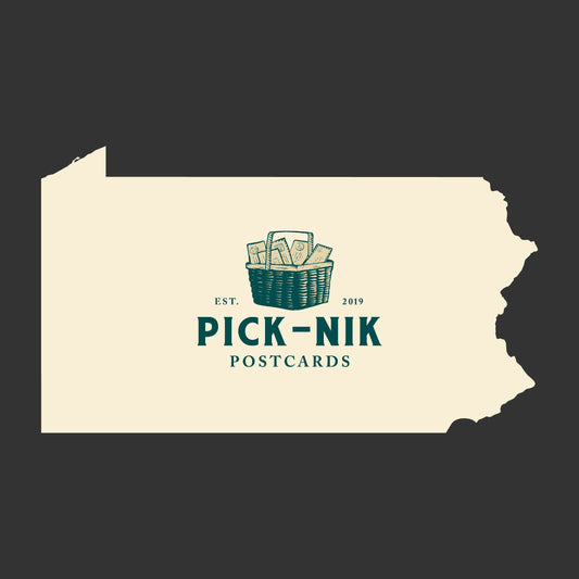 Pennsylvania Pick-Nik Basket Surprise Unused 4X6 Postcards