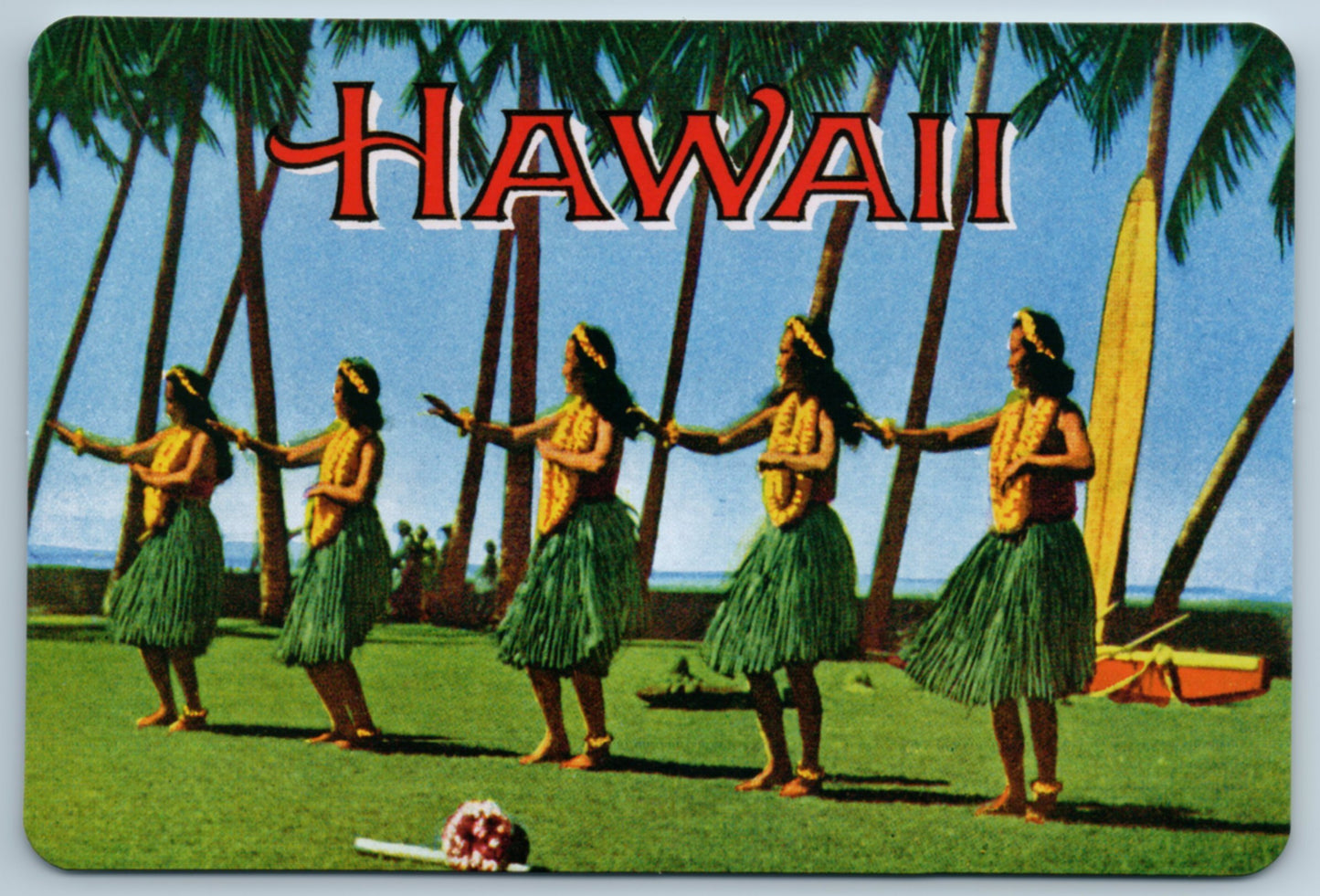 Aloha Hawaii - South Seas - Vintage Hawaiian Art - Box Set of 10 Hawaii Postcards