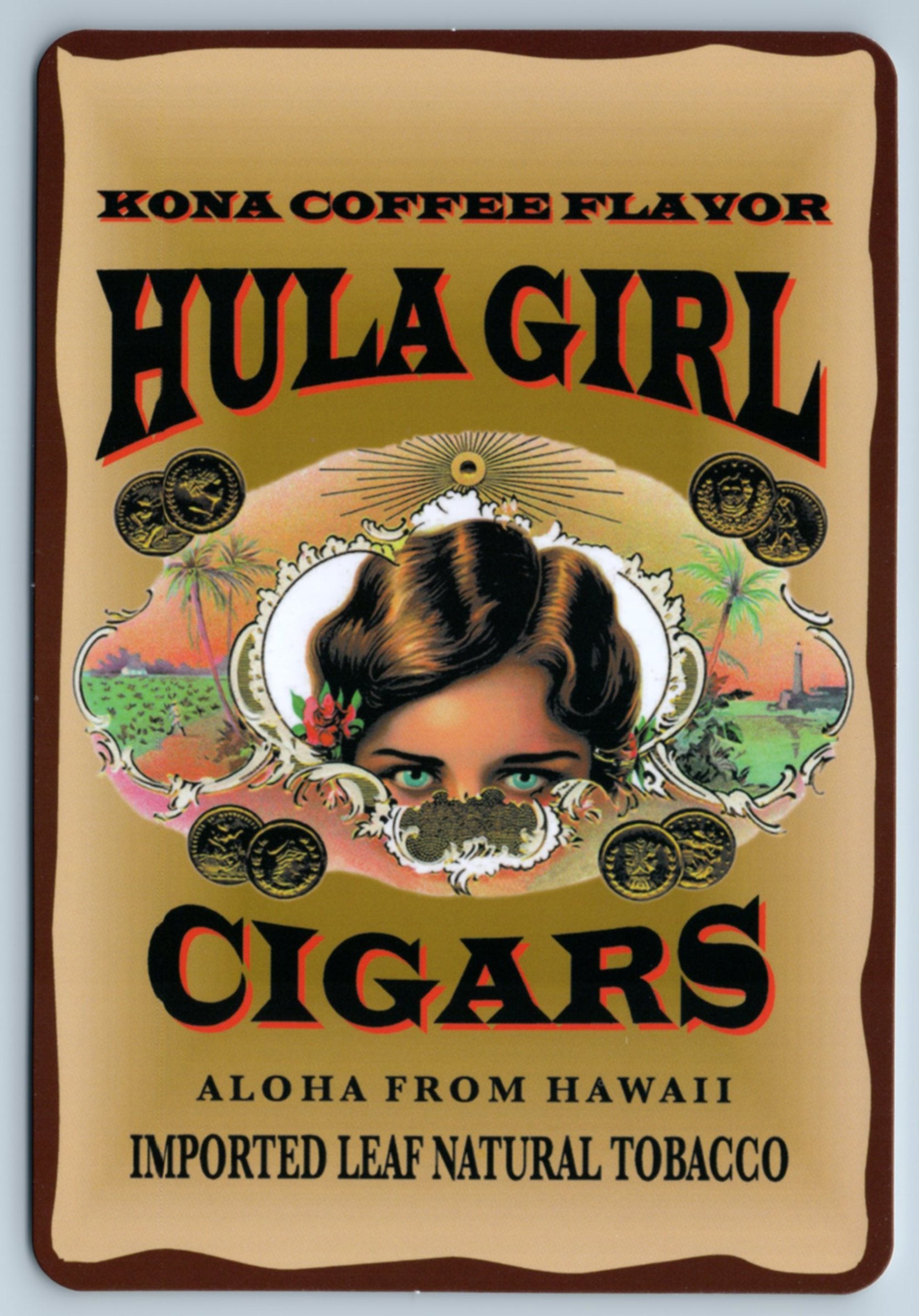 CHIPMUNKK Aloha Hawaii Plaque en métal 30,5 x 20,3 cm Décoration rétro CHIPMUNKK Aloha Hawaii Plaque en métal 30,5 x 20,3 cm Décoration rétro