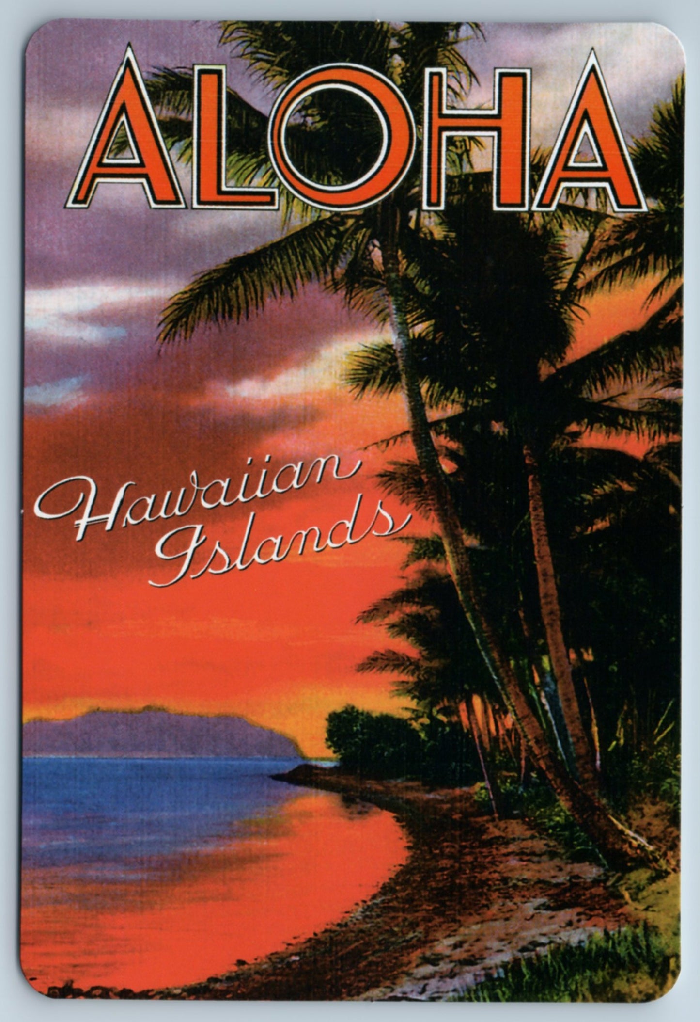 Aloha Hawaii - South Seas - Vintage Hawaiian Art - Box Set of 10 Hawaii Postcards